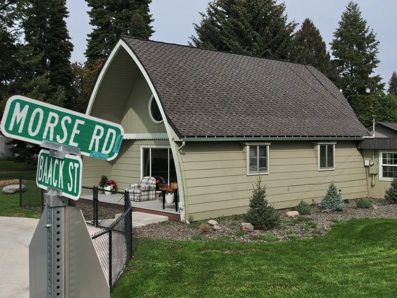 The corner of Morse Road and Baack Street, where the preschool sits